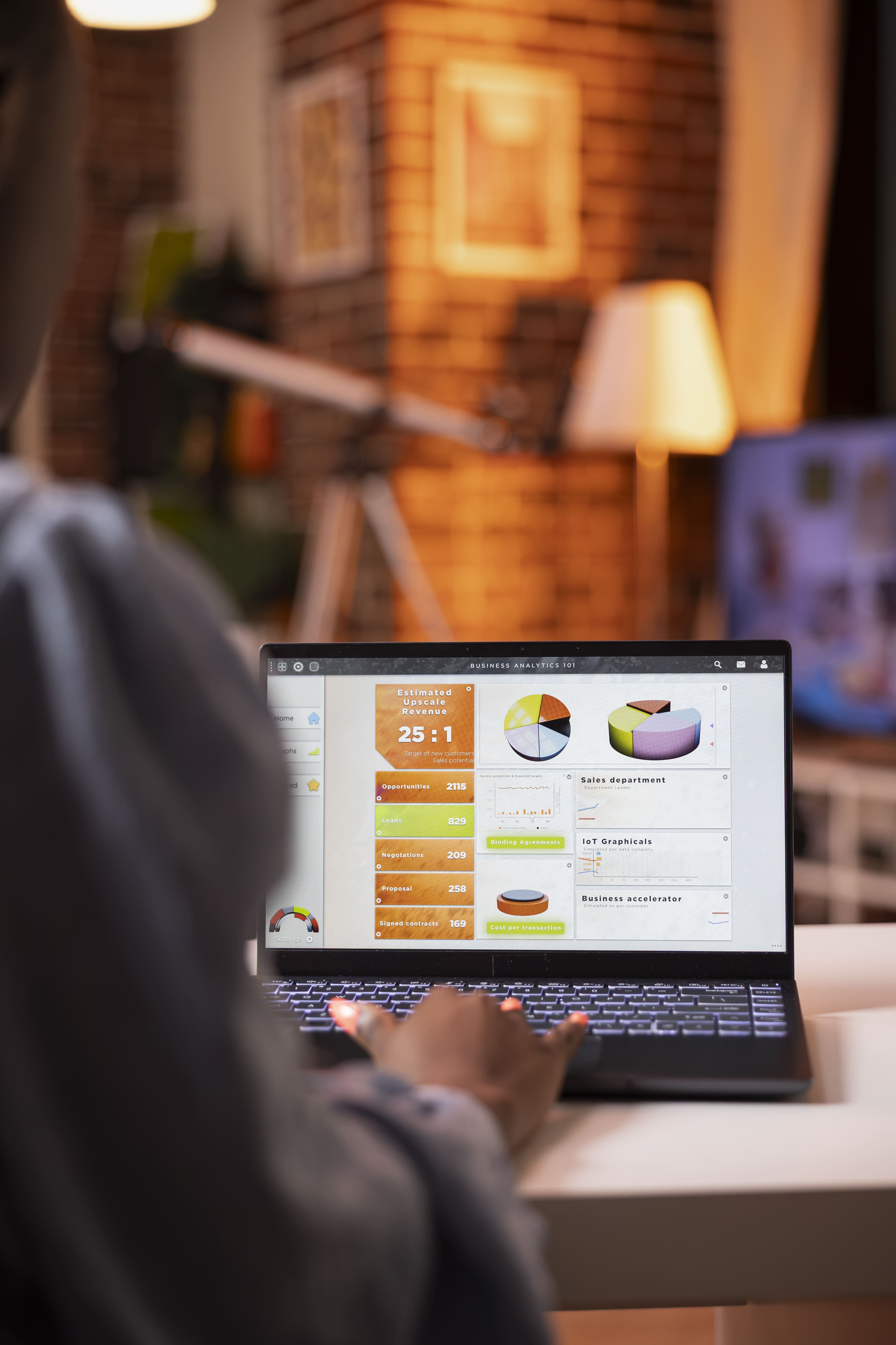 Funder dashboard - analytics and loan management